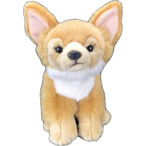 Simulation Chihuahua dog doll children plush toy dog baby kid Stuffed toy animals gift