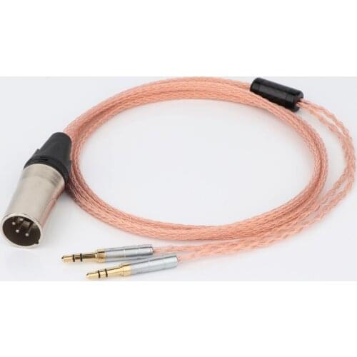OCC Headphone Cable For Hifiman Sundara Ananda HE1000se HE6se he400i he400se Arya
