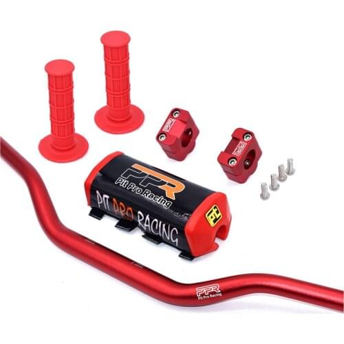 Pit Pro Racing Motorcycle Motocross 1 1/8" 28mm Handlebar Kit Bar Handle Tubes For KTM CRF YZF WRF RM KXF Dirt Bike Off-road