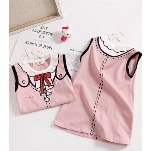 2019 Girls Summer Printed Dress Cute Fashion Princess Dresses Vestido For girl Child costume robe fille Clothes