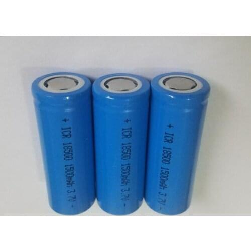 18500 Battery 3.7V 1600mAh Rechargeable Battery 18500 Bateria Recarregavel Lithium li-ion Batteies Baterias