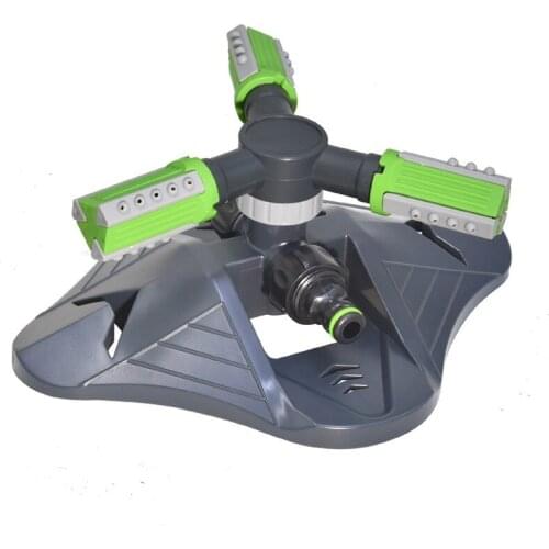 Adjustable 360 Degree Automatic Garden Sprinklers Watering Grass Lawn Rotary Nozzle Rotating Water Sprinkler System Garden