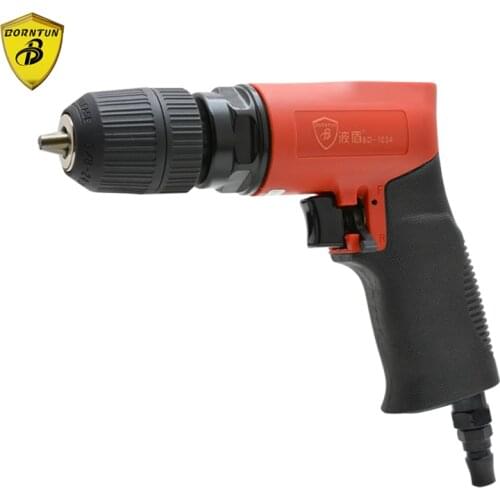 Borntun 1-10mm Reversible Pneumatic Air Drill with F-R Switch Bore Machine Boring Drilling Tool