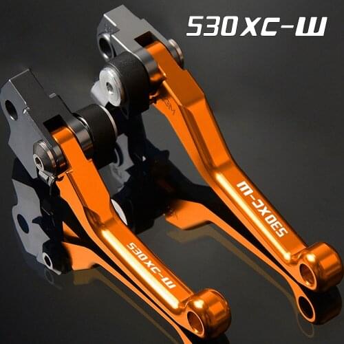 Handbrake 530 XCW Handle Motorcycle DirtBike Motocross dirt bike Pivot Brake Clutch Levers FOR 530XCW 2008 2009 2010 2011