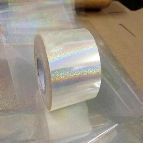 Point of flammability Nail Art Roll Foil Glue Transfer Sticker Clear Nails sticker Glitter pattern