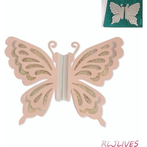 Butteryfly Shaker With Planner Metal Cutting Dies DIY Scrapbooking Card Stencil Paper Craft Handmade Album Handbook Decoration
