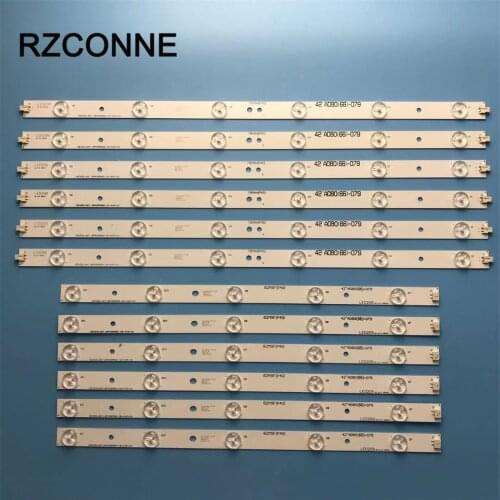 LED Backlight strip for PHILIPS 42'' LBM420P0601-CA-3 LBM420P0501-CB-4 42PFL3208H/12 42PFL3108K/12 42PFL3508G/78 42PFL3188H/12