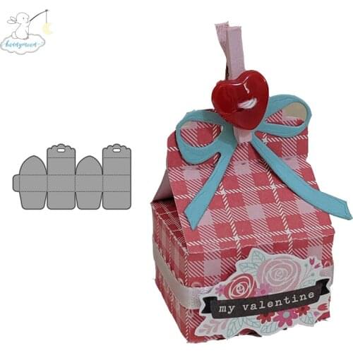 2020 New Arrival Paper box Stencil Metal Cutting Dies For Scrapbooking Practice Hands-on DIY Album Card Craft Decoration