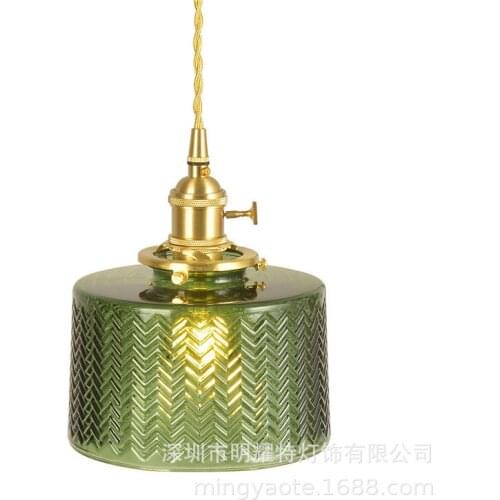 Vintage glass ball country lamp shades handmade wicker cocina accesorio nordic decoration home luzes de teto avizeler