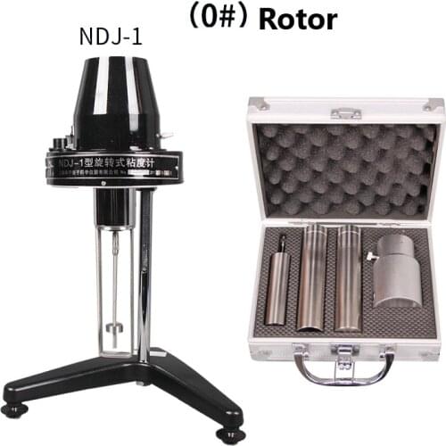 Rotational Rotary Viscometer Viscosity Tester Meter Fluidimeter NDJ-1 & 0# Rotor ATT