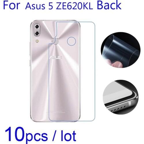 10pcs Soft Screen Protectors Clear/Matte/Nano Anti-Explosion Protective Film For Asus Zenfone 5 ZE620KL Front or Back Guard Film