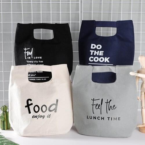 2021 Hot Insulated Heat Lunch Bags Thermal Women Picnic Bento Box Boys Thermo Pouch Fresh Keeping Food Container Accessory