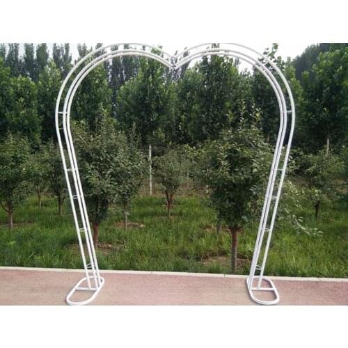Arch shelf wrought iron detachable galvanized flower door shelf wedding opening cherry arches wedding flower stand climbing vine