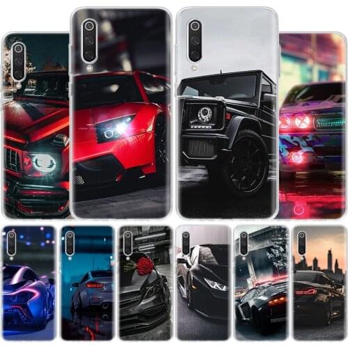 Sports Cars Male Men Cover Phone Case For Xiaomi Note 10 Mi 11 9 8 CC9 5X 6X 9T 10T A3 Poco X3 NFC F1 Pro Lite + Coque A1 A2