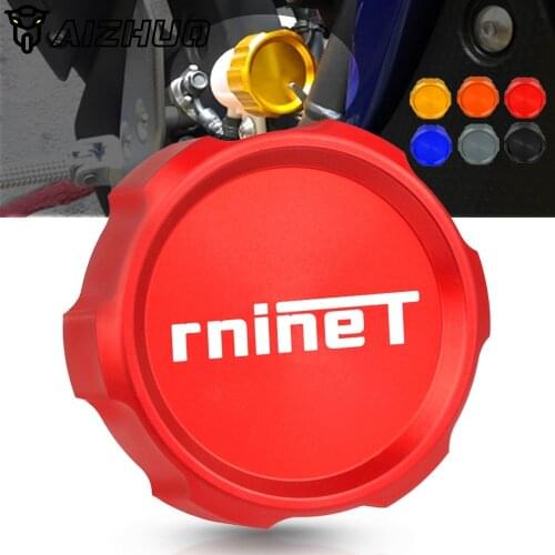 FOR BMW R nineT 2014-2020 RNINET R nine T Pure Racer Scrambler Urban G S CNC Rear Fuel Brake Fluid Reservoir Cap Oil Cup Cover