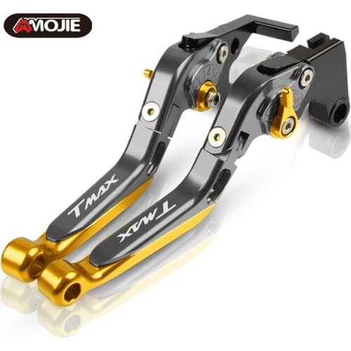 For YAMAHA TMAX 530 TMAX530 T-MAX 530 SX DX 2017 2018 2019 CNC Aluminum Motorcycle Folding&Extending Brake Clutch Levers