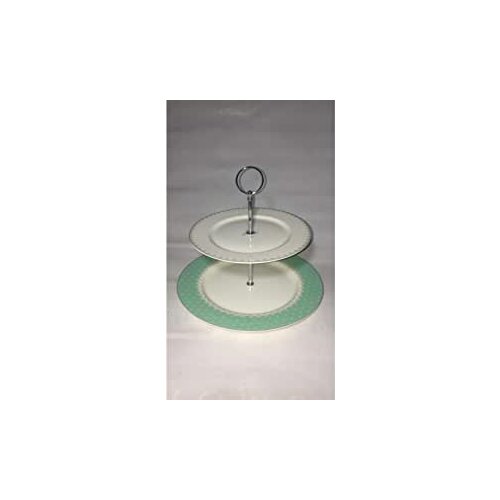 Aryıldız AR70022 Porcelain Two-Tier Presentation Plate