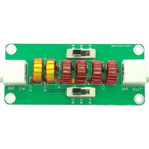 20m30m40mCW SSB Low-pass Filter for FOR LPF DIY Kit Finished Board Low-pass Filter accessories