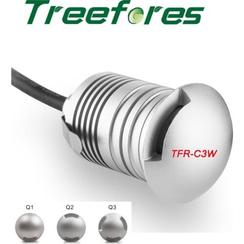 IP67 IP68 3W 12V-24V Underground Spotlight Mini CREE COB Sauna Swimming Pool Lamp LED Floor Outdoor Garden Downlight Lighting