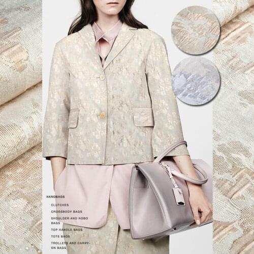 Natural linen blends exquisite relief jacquard dress fashion fabrics linen fabric wholesale high-grade linen cloth