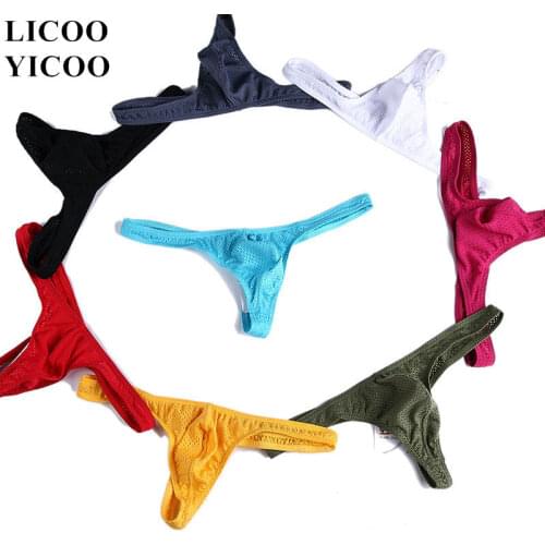 LICOOYICOO Men's Tanga Panties