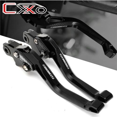 LOGO R1250GS For BMW R1250GS R 1250 GS Adventure 2019-2020 Motorcycle 3D Rhombus CNC Adjustable Short Clutch Brake Lever