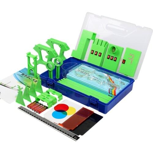 Physical optics experiment set Pinhole imaging experiment RGB experiment Various optical experiments Teaching demonstration DIY