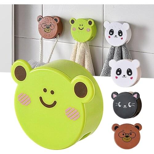 New Novelty Kitchen Accessory Wash Cloth Clip Holder Towel Hook Storage Rack for Bathroom Towel Racks Bathroom Hardware Fixture