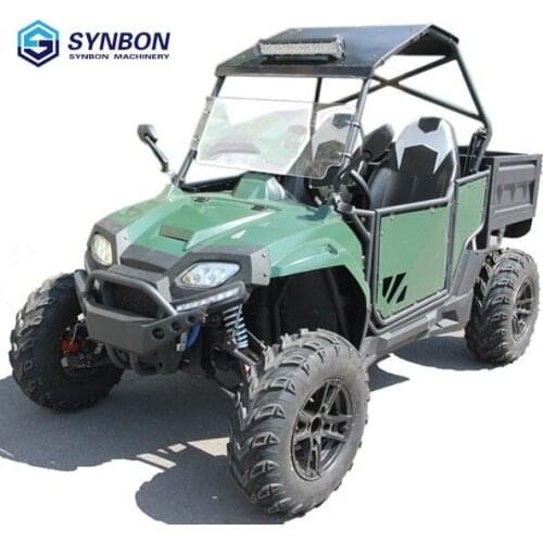 SYNBON Kart beach buggy buggies CE EPA SY400F UVT ATV Off-road Vehicle Agricultural vehicles farmer car with carriage ​​go Karts