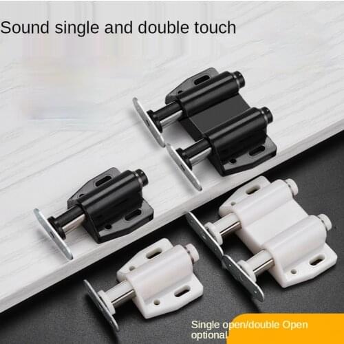 ABS Open Magnetic Door Drawer Cabinet Latch Catch Kitchen Cupboard Cabinets Magnet with Iron Sheet Dropshipping