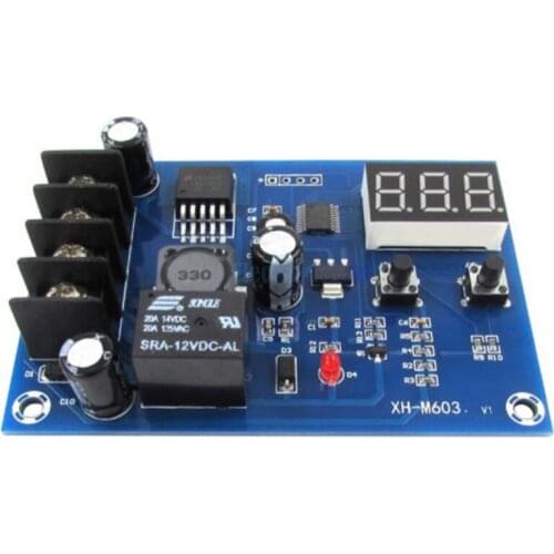 JFBL Hot Battery Charging Control Board,Charging Protection Board,Charge Controller Protection Switch for DC12-24V Lead Acid Bat