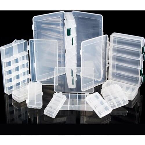 RIVERSIDE Fishing Lure Boxes Bait Storage Case Fishing Tackle Storage Trays Hooks Organizer Waterproof Fishing Accessory