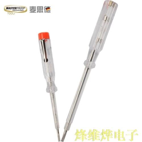 Electrician test pencil a type of real electric pen 250V household multi-function screwdriver