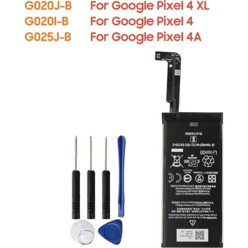 Original Replacement Battery G020J-B G020I-B G025J-B For Google Pixel 4 XL Pixel4 XL Pixel4 Pixel 4 Pixel 4A Authentic Battery