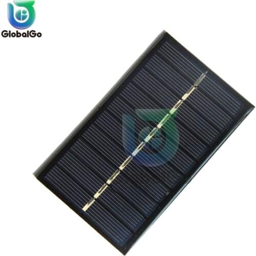0.8W 5VDC Solar Panel Power bank 160 mA Solar Panel 5V Mini Solar Battery cell phone charger portable 100*60MM