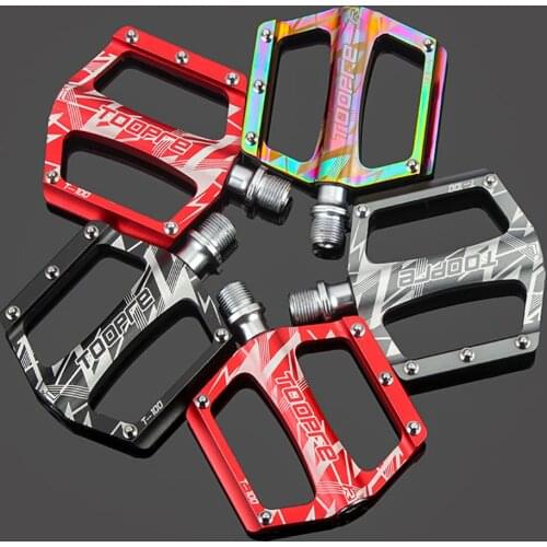 TOOPRE Flat Bike Pedals MTB Road Sealed Bearings Bicycle Pedals Mountain Bike Pedals Wide Platform Pedales Bicicleta Accessories