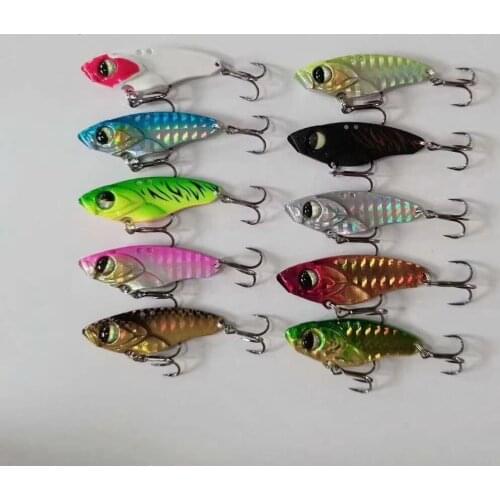 Treble Hooks fishing lures Carp Fishing Wide Wobble Fishing Lure 5g-18g Tiny Crankbait Variant Colors Meter