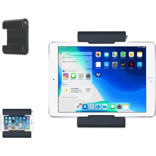 Universal Self Adhesive Wall Mount Holder for Tablets,e-Readers,Smartphones,4.5-12.9" Devices,Compatible with iPad Pro,Air,Mini