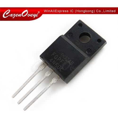 10pcs/lot FQPF4N60C 4N60C 4N60 TO-220 In Stock