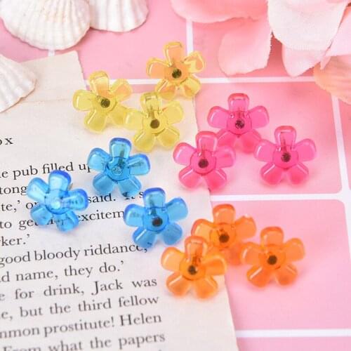 12pcs Bulletin Boards Star/Flower Shape Push Pins Thumb Tacks Wall Tacks Decorative For Cork Board Home And Office Supplies