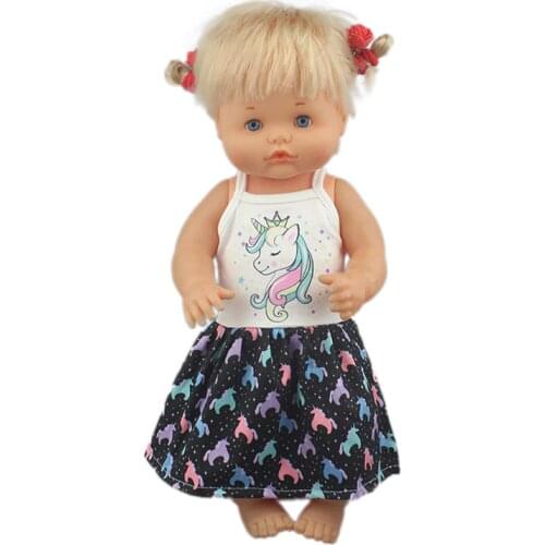 2020 lovely New Dolls Dress For 42 cm Nenuco Doll 17 Inches Baby Doll Clothes