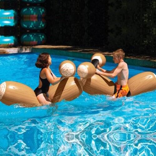 4pcs/set Inflatable Swimming Pool Float Toy Water Game Swim Ring Inflat Float Pool Toy Adult Kids Pool Party Raft Pool Toy