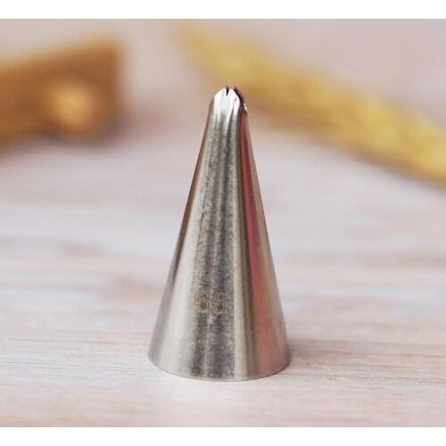 #65 Small Size Icing Nozzles Piping Tip Pastry Tips Cupcake Tube Decorating Baking Tools Bakeware Creat Leaf Leaves