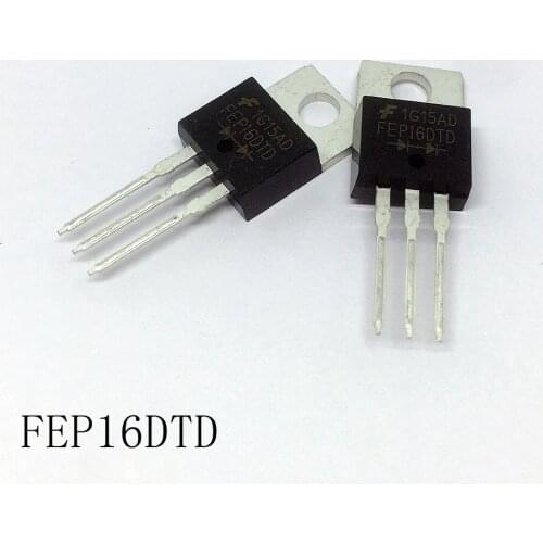 Fast Recovery Rectifiers FEP16DTD TO-220 16A/200V 10pcs/lots new in stock