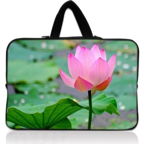 Water lily Laptop Notebook Case Tablet Sleeve Bag 11" 12" 13" 15" 15.6" for Macbook Pro Air Retina 14 for Xiaomi Huawei HP Dell