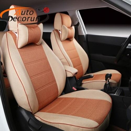 AutoDecorun Custom Fit Cover Car Seat for Toyota Prius 2010 2012 Seat Covers Car Seat Cushion Supports Accessories Car Protector