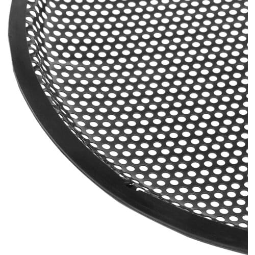 Speaker Grill Cover Guard Protector Grille Subwoofer Car Subs Woofer 12\" Metal Cover Clamps Screws