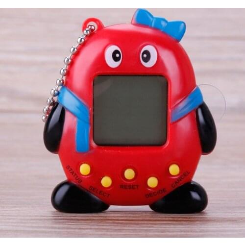 Pets Nostalgic Virtual Digital Pet E-pet Gift Toy Handheld Game Machine 168 Animals In One Classic Mini Game Random Color