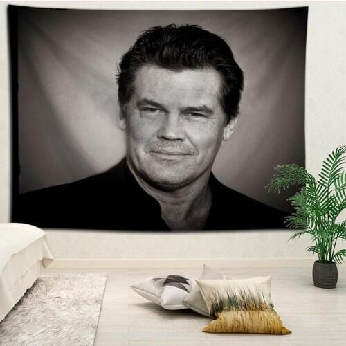 Josh James Brolin Tapestries Hanging cloth background wall covering bedroom renovation bed decoration tapestry custom logo