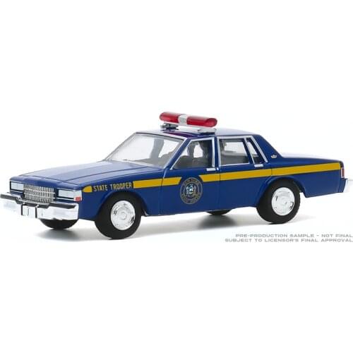 GreenLight 1:64 1990 Chevy Caprice New York State Alloy toy cars Metal Diecast Model Vehicles For Children Boys gift hot